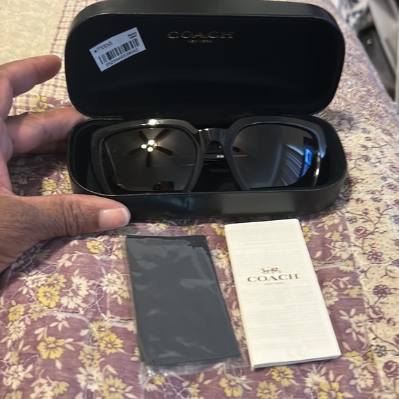 Tortes shell sunglasses. New without tags. Coach on both sides of sunglasses. - Picture 2 of 6